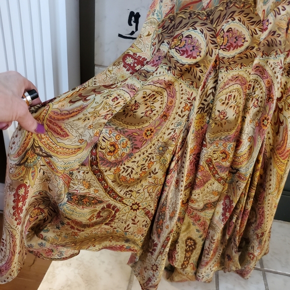 Stunning silk 1930s vintage inspired dress - Picture 4 of 5